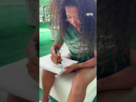 And for the most intricate DC Monument, we have Naomi Osaka! #WTA #MubadalaDCOpen #NaomiOsaka