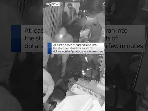 Gang ram-raids marijuana store and steals thousands of dollars worth of products