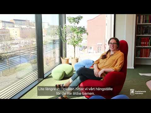 Karlshamn växer - Stadsbibliotekets nya barnavdelning