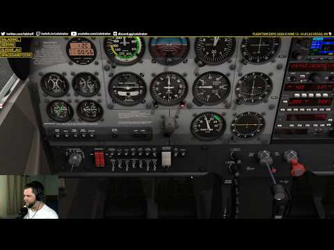 [Livestream] AirFoiLabs Cessna 172 // 2020-03-16 // PilotEdge