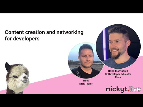 Content creation and networking for developers