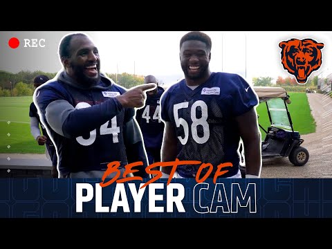 Is cereal a soup, worst dancer on the team, is water wet? | Best of Player Cam | Chicago Bears video clip