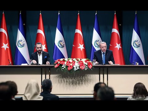 Cumhurbaşkanı Erdoğan, El Salvador Cumhurbaşkanı Bukele ile ortak basın toplantısında konuştu