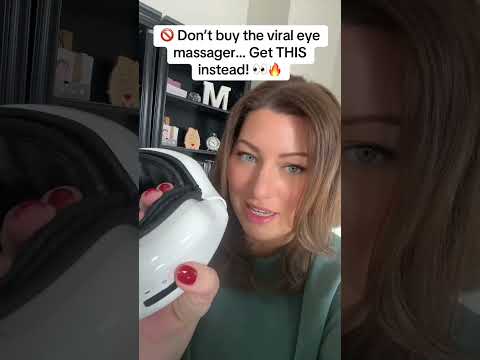 Affordable Eye Massager with Heat & Vibration - Better Than Viral Pick!