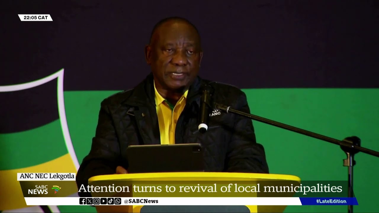 ANC NEC Lekgotla | Attention turns to revival of local municipalities