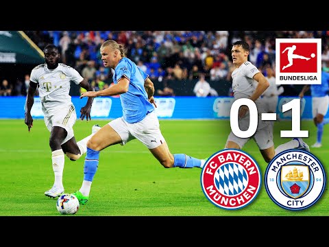 Haaland's First Goal & Win | FC Bayern München vs. Manchester City 0-1 | Highlights