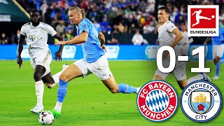 Haaland’s First Goal & Win | FC Bayern München vs. Manchester City 0-1 | Highlights