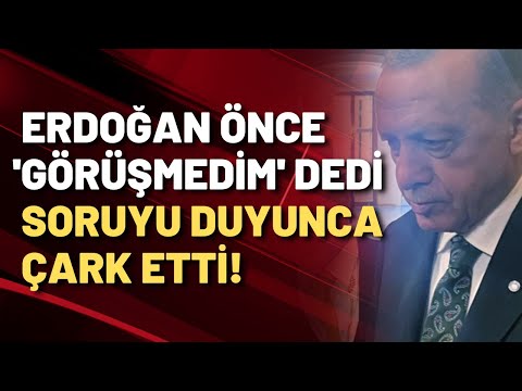 İsveçli gazeteci Erdoğan'ı herkesin önünde yalanladı!