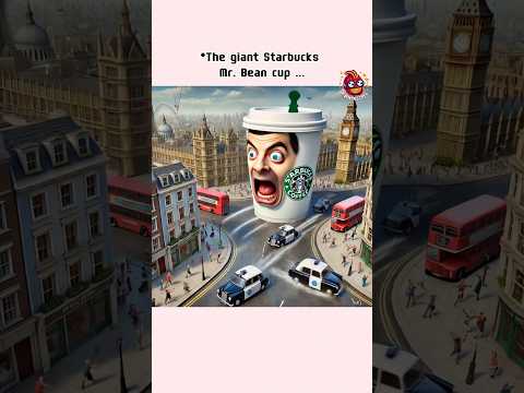 Mr.Bean BrainRot Starbucks Cup part 2 #brainrot #mrbean #italianbrainrot #memes #funny