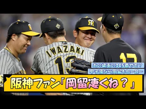 阪神ファン「岡留凄くね？」【なんJ/2ch/5ch/ネット 反応 まとめ/阪神タイガース/岡田監督/岡留英貴/横浜denaベイスターズ】