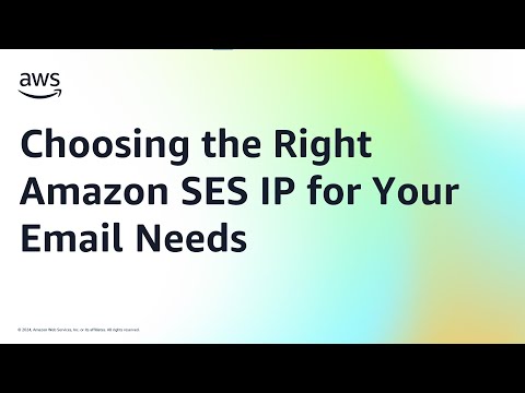 SES Deliverability learning series:  Choosing the Right Amazon SES IP for Your Email Needs