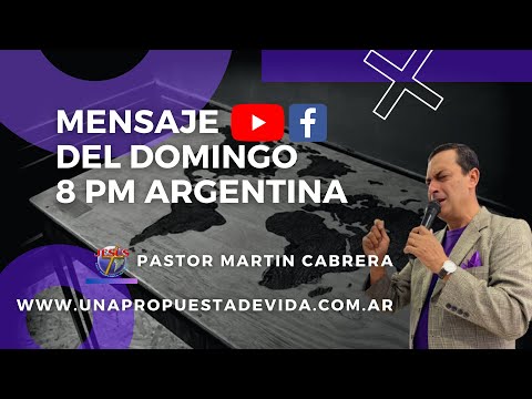 CELEBRACIÓN DÍA DOMINGO 20:00HS EN VIVO  - 6/7/2025