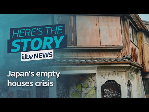 Why does Japan have more than nine million empty houses?