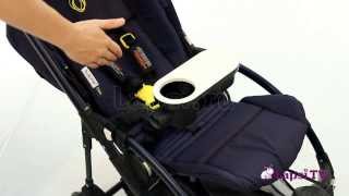 Обзор коляски Поднос для еды Bugaboo Bee Видеоинструкции.