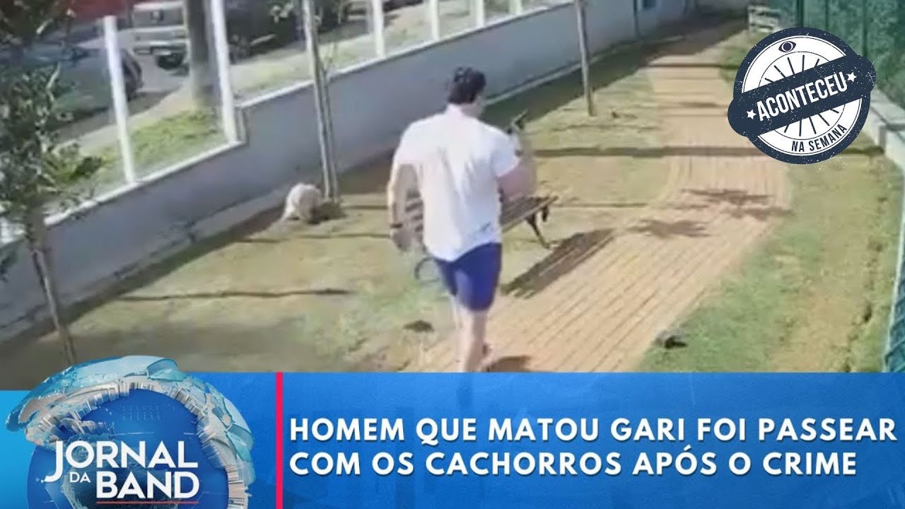 Homem que matou gari foi passear com os cachorros após o crime | Aconteceu Na Semana