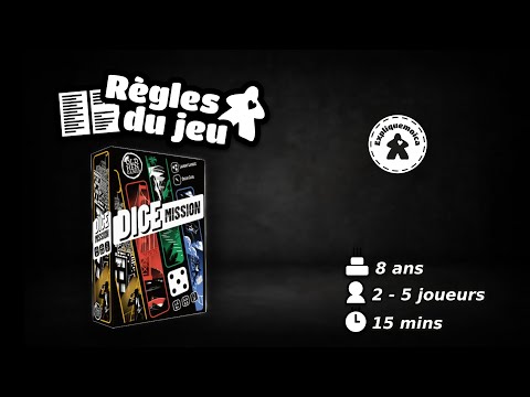 🎲 DICE MISSION 🎲 règle du jeu #oldhengames #expliquemoica