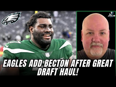 John McMullen REACTS To Eagles Draft Weekend, Mekhi Becton Signing ...