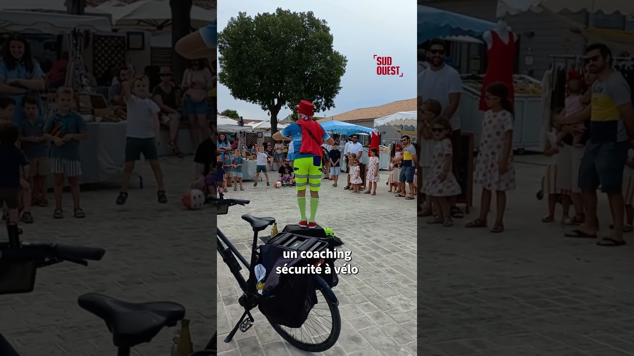 Charente-Maritime | Cap’tain Sécu, le super-héros qui veille sur les cyclistes de l’île de Ré