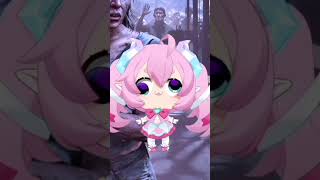 Chibi uses her Tism to fly away...