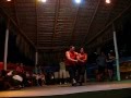 Yoann & Nadège BACHATACCRO - Impro de Bachata sur scène en République Dominicaine