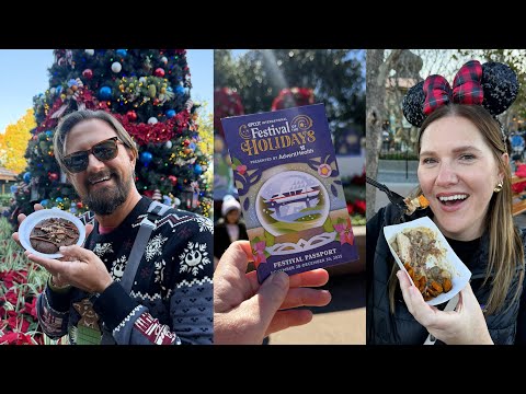 Disney's Festival Of The Holidays At EPCOT 2025! Hits & Misses, Storytellers + Festive Fun!