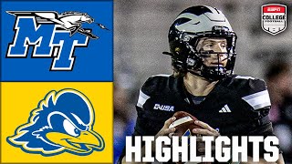 Middle Tennessee State Blue Raiders vs. Delaware Blue Hens | Full Game Highlights | ESPN CFB