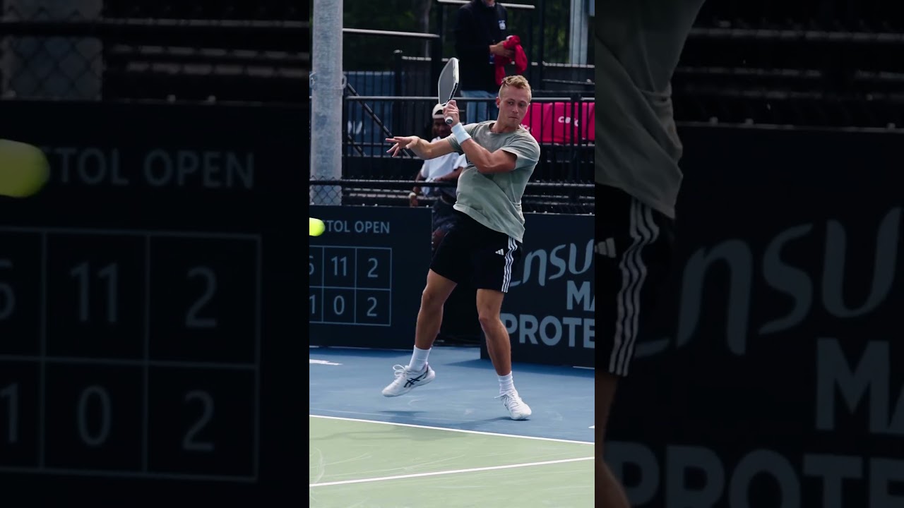 This pickleball player has AURA