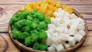 Cách làm MỨT DỪA VIÊN vừa ngon vừa đẹp chuẩn bị hàng tết mậu tuất 2018