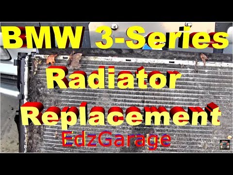 2001 Bmw 530i radiator removal