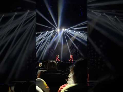 Spectacular Utopia’s showtime production ALL IN. #royalcaribbean #utopiaoftheseas #cruiseline #fyp