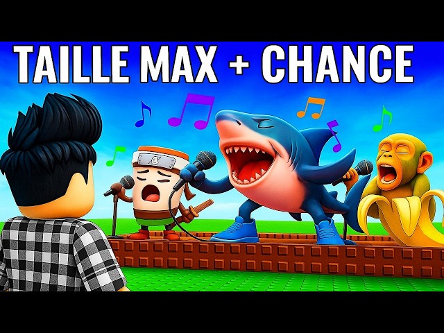 J’ai eu un MAX DE CHANCE de Brainrots dans Roblox My Singing Brainrots…