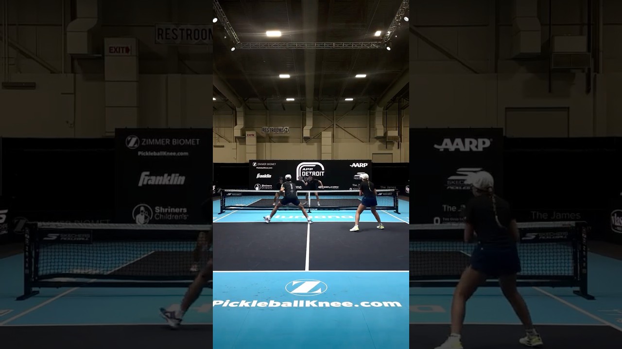 APP Detroit Open Mixed Pro Doubles Quarterfinal 🔥