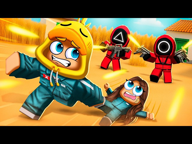 Ik Help Mijn CRUSH In Roblox Squid Game!