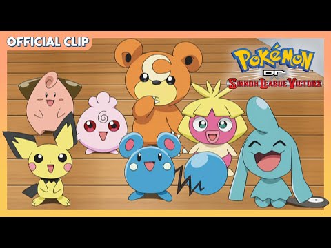 Tiny Pokémon! | Pokémon: DP Sinnoh League Victors | Official Clip