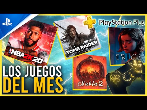 PROBAMOS los JUEGOS del MES de JULIO - NBA 2K20, Raise of the Tomb Raider, ERICA y Nubla 2 | PS4