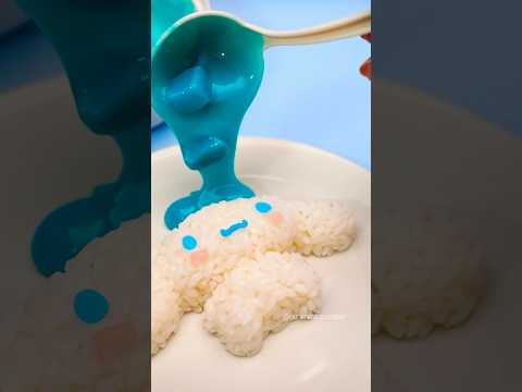 危険な⚠️シナモロールの青いカレー