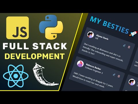 JavaScript and Python - Build and Deploy a Full Stack Web App