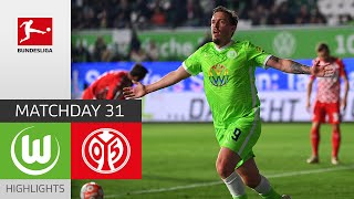 VfL Wolfsburg — 1. FSV Mainz 05 5-0 | Highlights | Matchday 31 – Bundesliga 2021/22