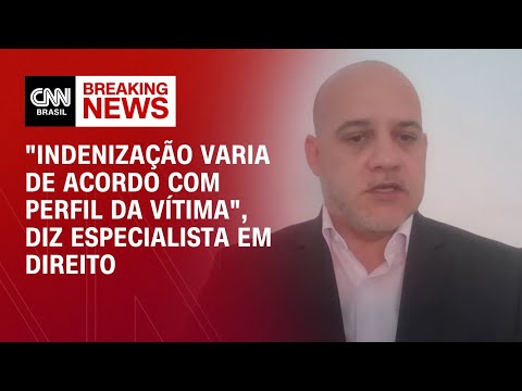 “Indenização varia de acordo com o perfil da vítima”, diz especialista em direito | CNN NEWSROOM