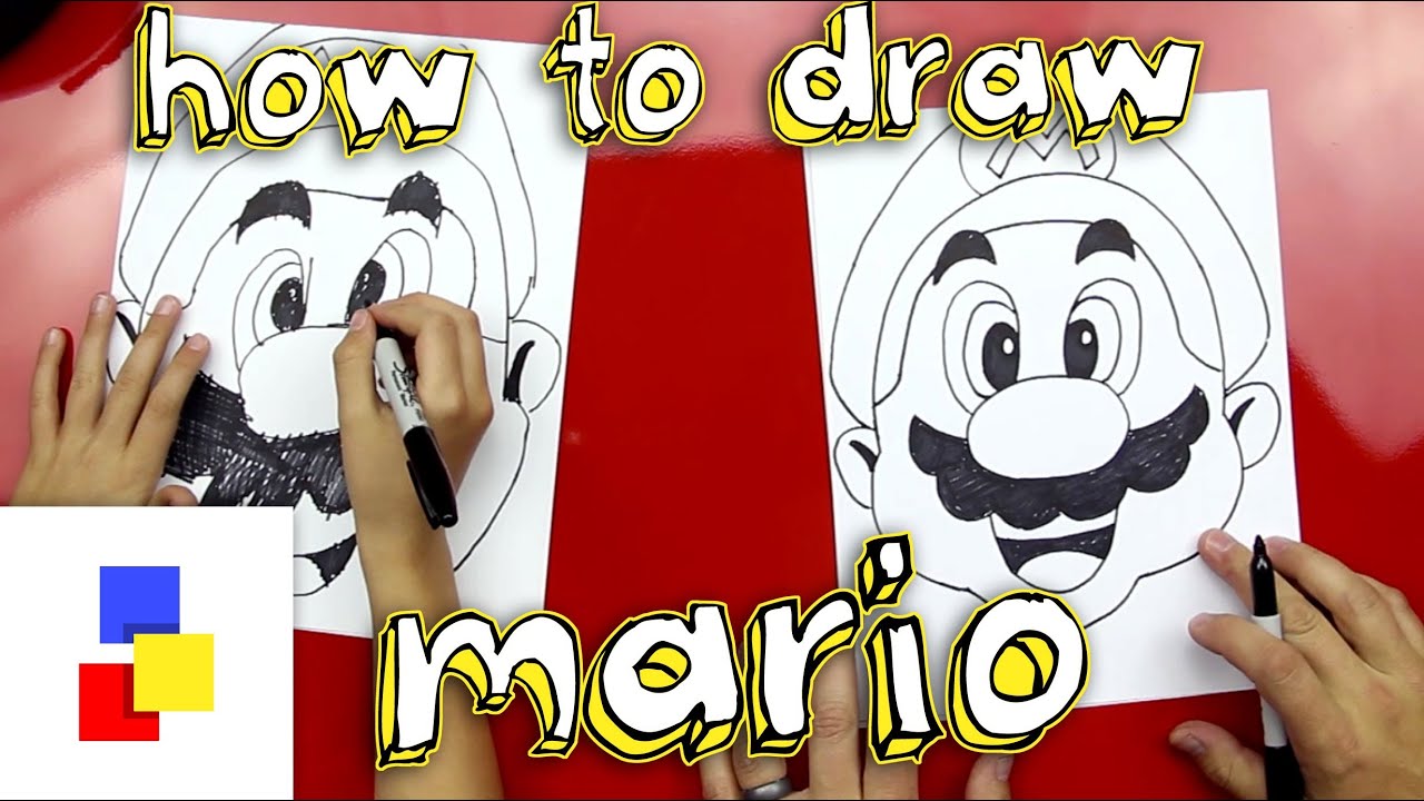 How To Draw Mario YouTube