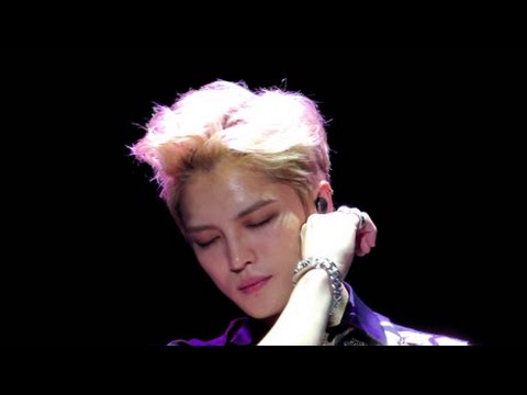 HQ 140906 JYJ concert in Chengdu - Dad You There? - Jaejoong focus (cr EJJKJJEKJJ)