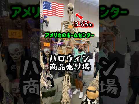 【🇺🇸 アメリカのホームセンターHome Depot】ハロウィン直前のデコレーション売り場覗いてみた🎃