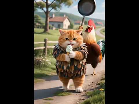 GÀ TRẢ THÙ MÈO#shortvideo #shortsfeed #shortvideos #shorts #short