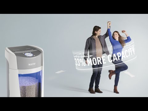 Leitz IQ OptiMax 350 Small Office Paper Shredder P5 - Product Video