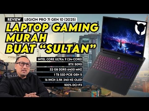 Enteng Buat Gaming AAA & Kerja Berat: Review Legion Pro 7i Gen 10 (2025)