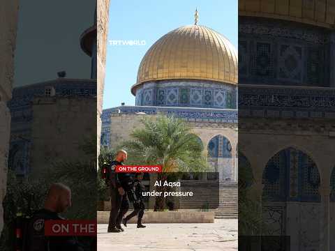 Israeli settlers storm mosque compound under police protection