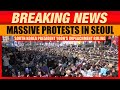 Massive Protests in Seoul: Protesters Opposing Rally Over President Yoons Impeachment Ruling |News9