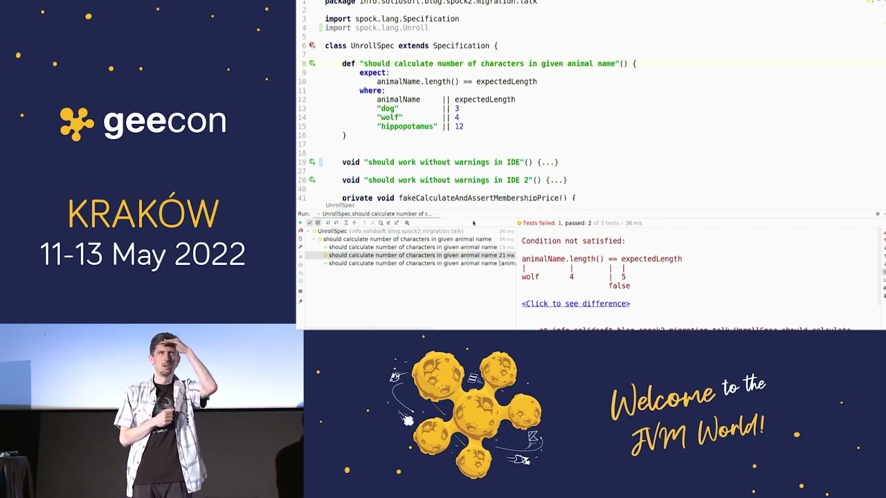 GeeCON 2022: Marcin Zajączkowski - What you can anticipate  from Spock 2?