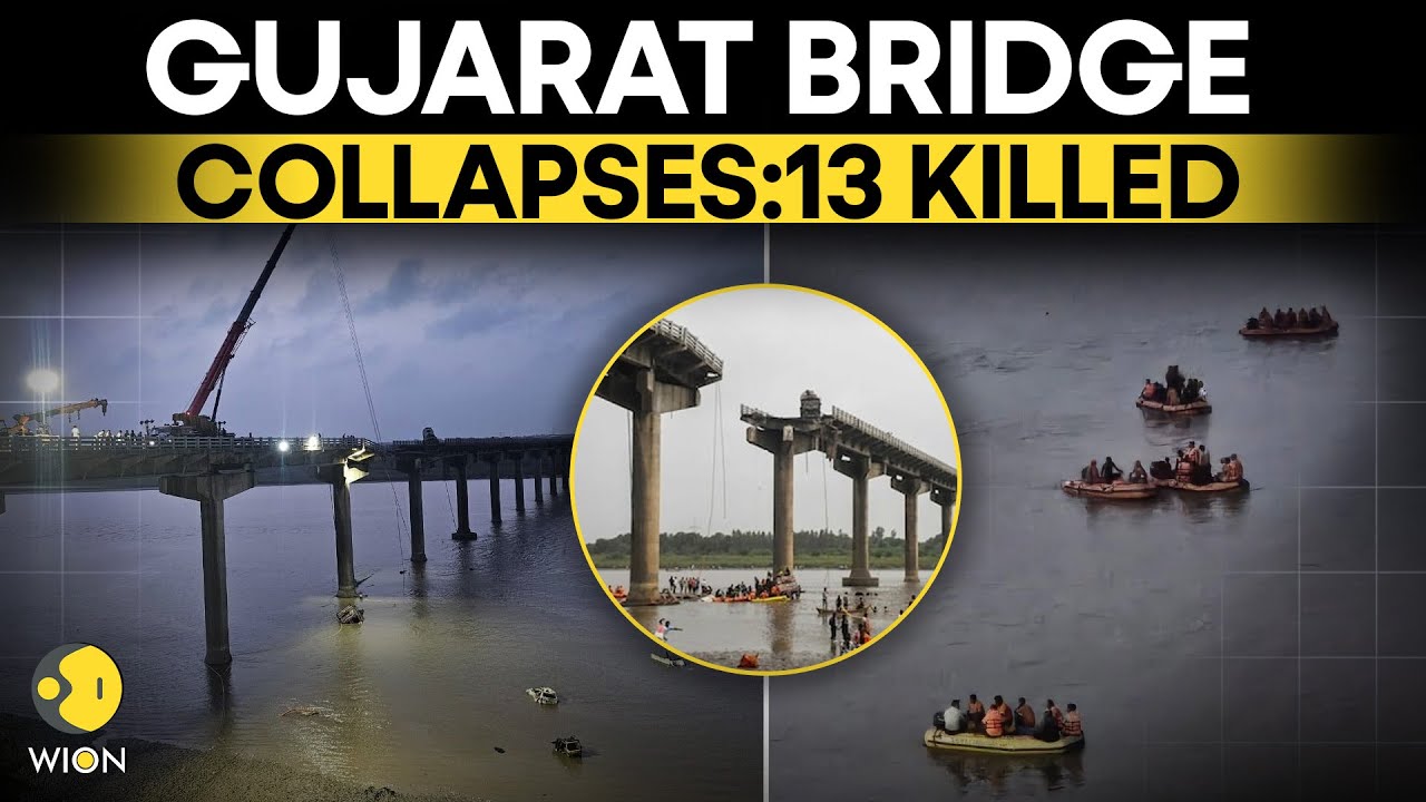 Gujarat Bridge Collapse: 13 Killed After Gambhira Bridge Collapses In Vadodara | WION Originals