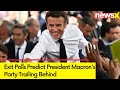 Exit Polls Predict President Macrons Party Trailing Behind | French Election 2024 Updates | NewsX